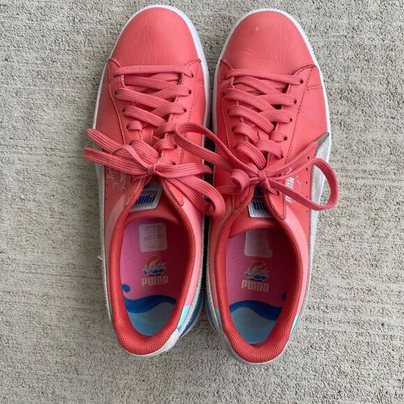 Size 8 - PUMA Pink Dolphin x Clyde Porcelain Rose - Picture 6 of 6